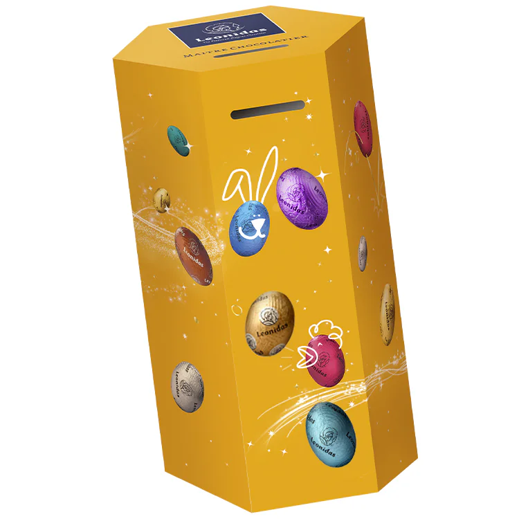 40 Assorted Mini Eggs, Leonidas Gift Box