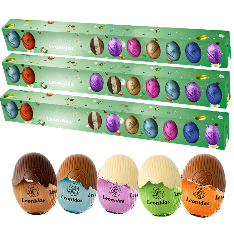 3 FOR 2 OFFER: 12 Leonidas Mini Eggs Gift Set