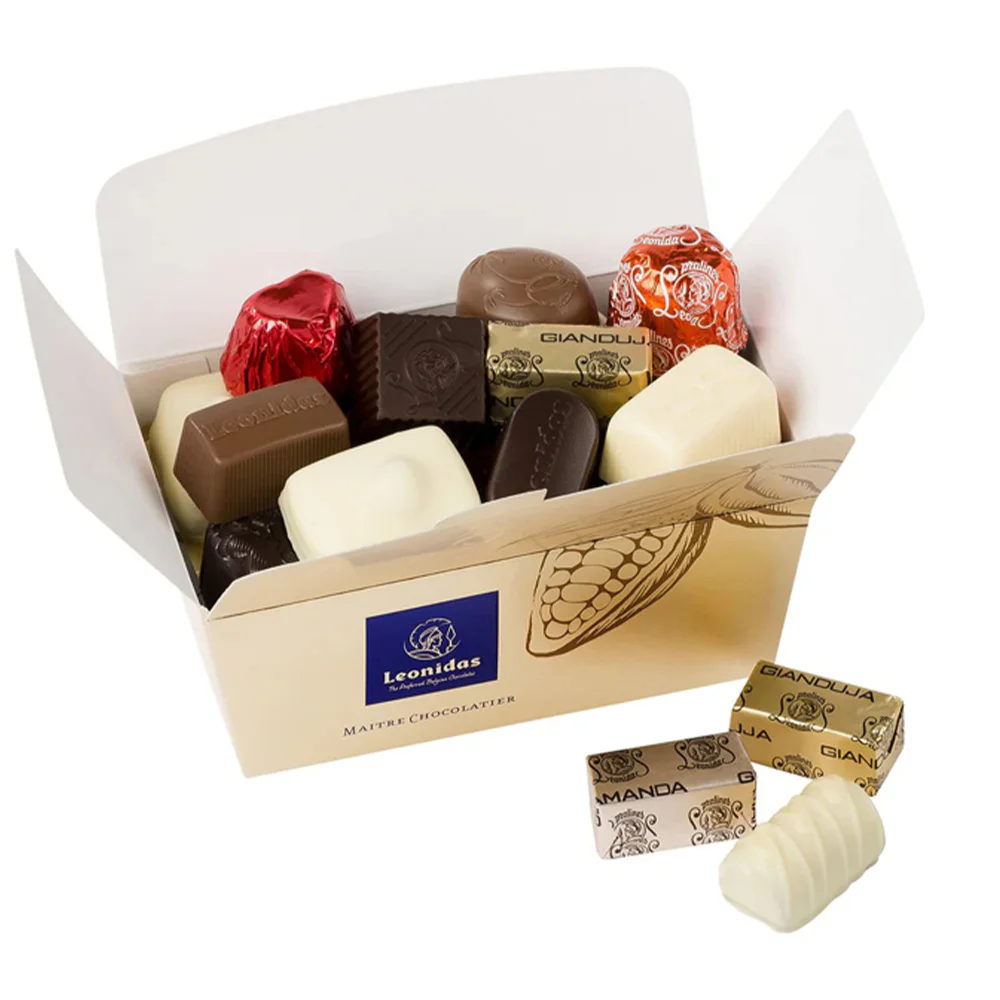 Luxury Hamper – 83 Chocolates, Manon's, Bars, Orangette, Gianduja's, Napolitains, Biscuits - Image 2