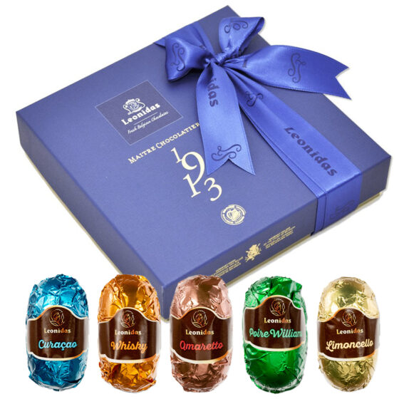 15 Assorted Leonidas Dark Pure Liquors GF