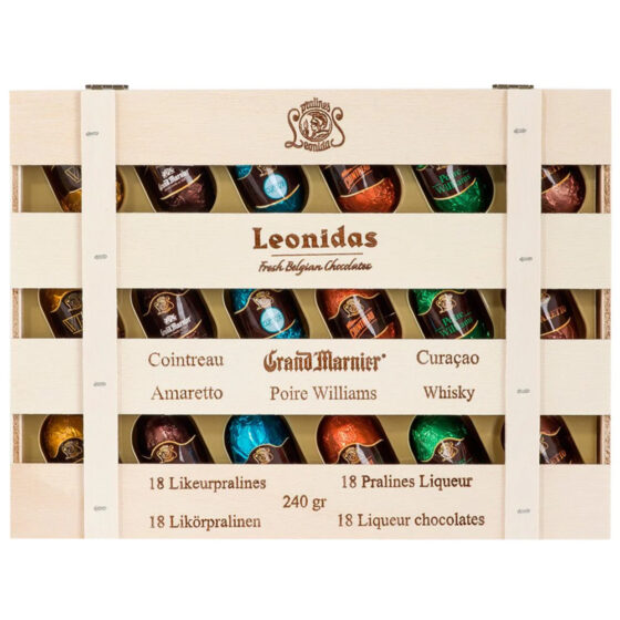 18 Pure Liquid Liquors, Assorted Dark Chocolates - Image 3