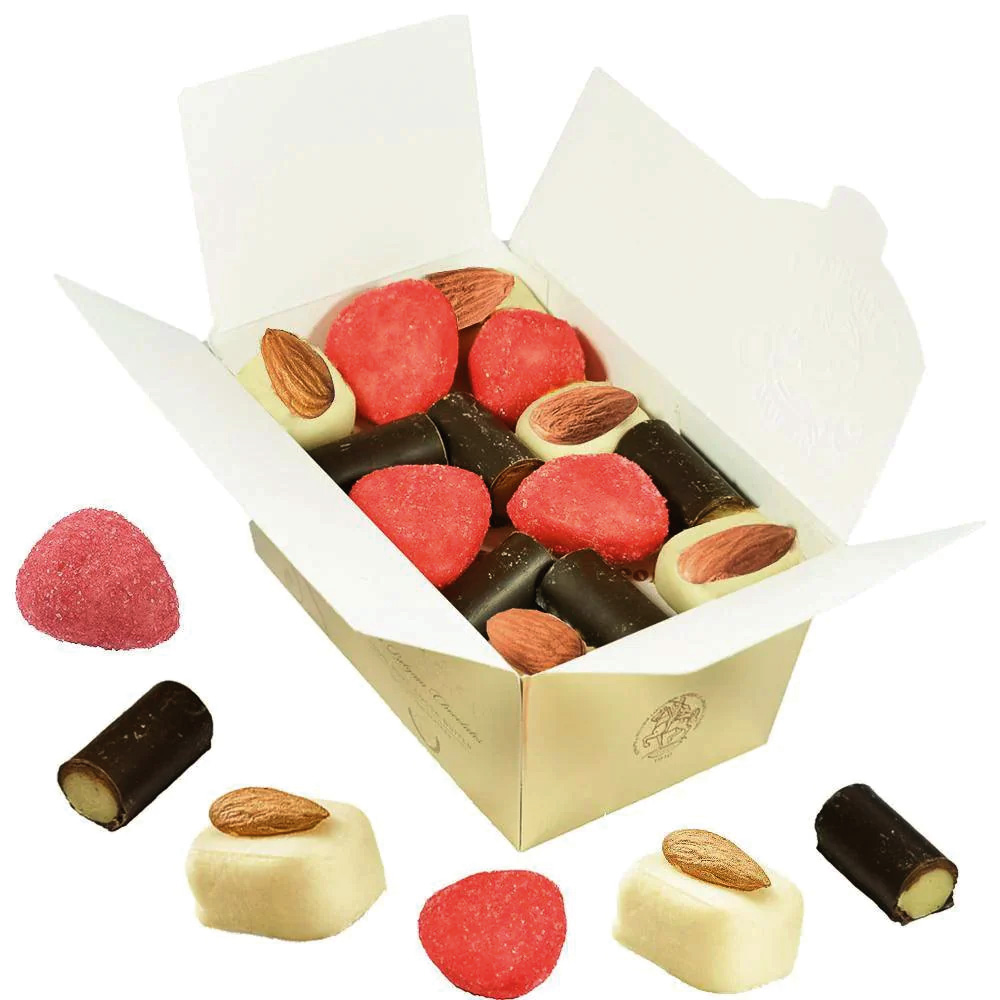 Leonidas Signature Marzipan Gift Box – 17 Almond & Fruit Delights
