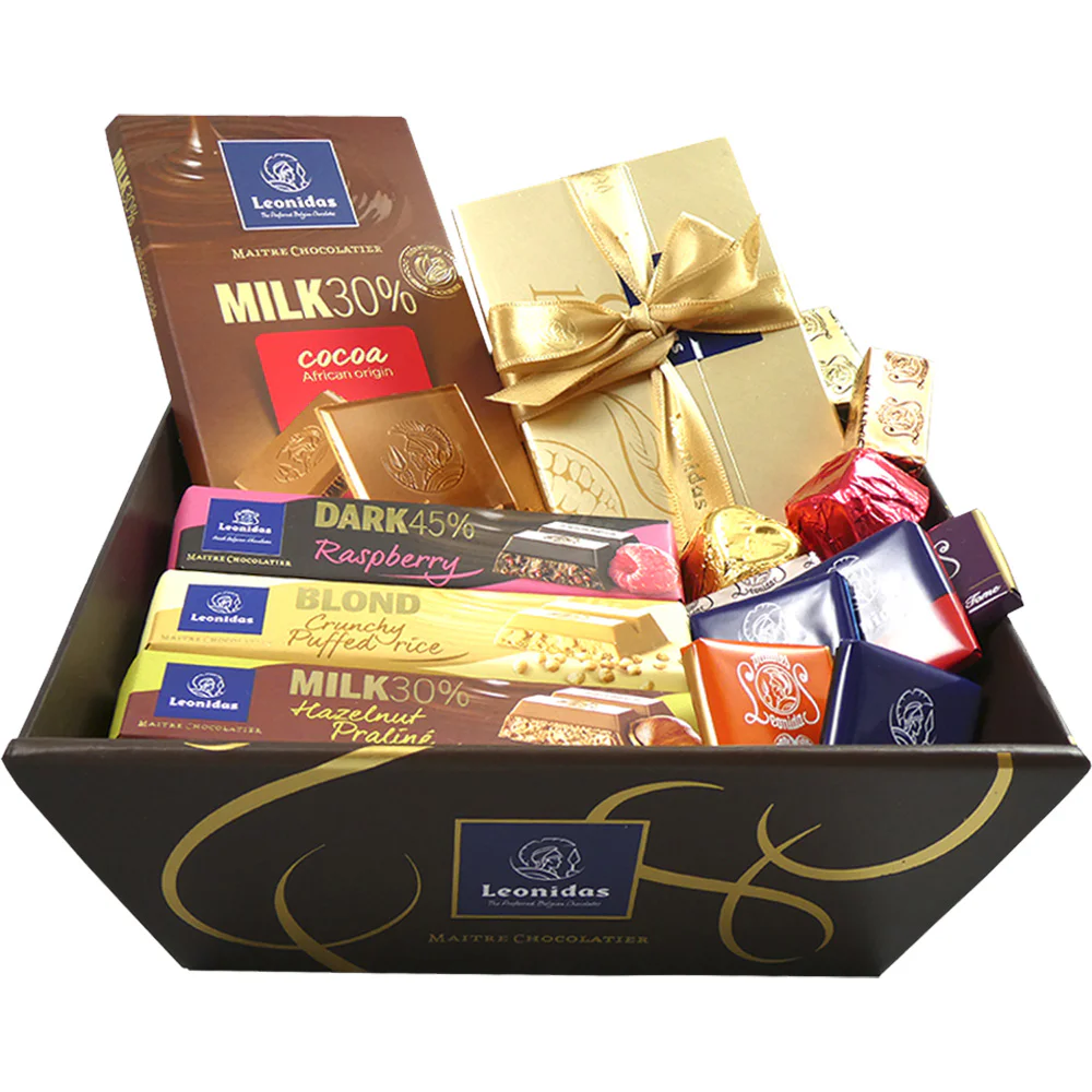 Leonidas Luxury Tasting Hamper – Create Your Own Chocolate Adventure