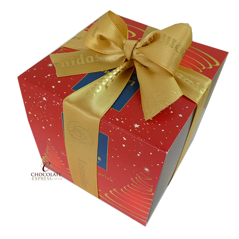 12 Leonidas Fruit Jellies in Festive Cube