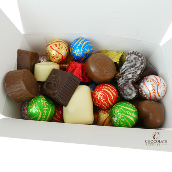 15 Reindeer Balls & 10 Assorted Leonidas Chocolates