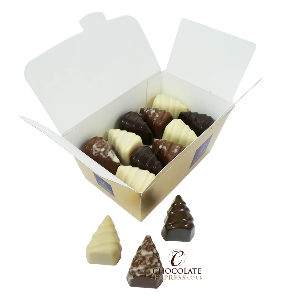 18 Limited Edition Leonidas Festive Chocolate Trees – Almond, Cranberry, Coffee & More - Image 5