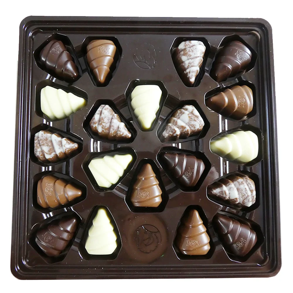 3-for-2 Offer: 20 Assorted Leonidas Chocolate Christmas Trees - Image 9