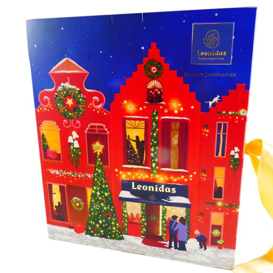 Leonidas Luxury Assorted Advent Fresh Belgian Chocolates