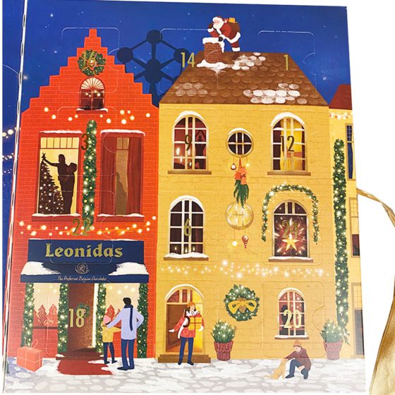 Leonidas Luxury Assorted Advent Fresh Belgian Chocolates