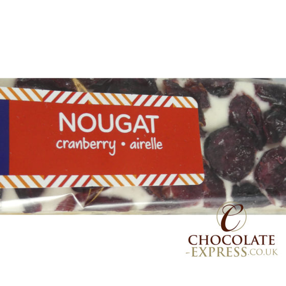 3 Leonidas Nougat Bars with Cranberry