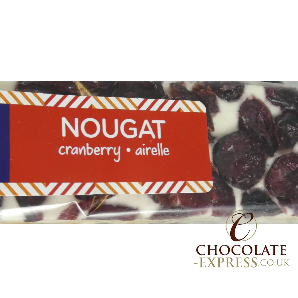 3 Leonidas Nougat Bars with Cranberry