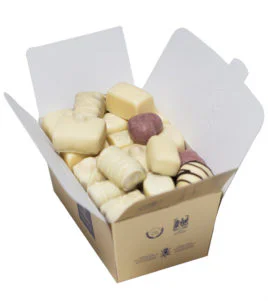 35 Leonidas White Chocolates
