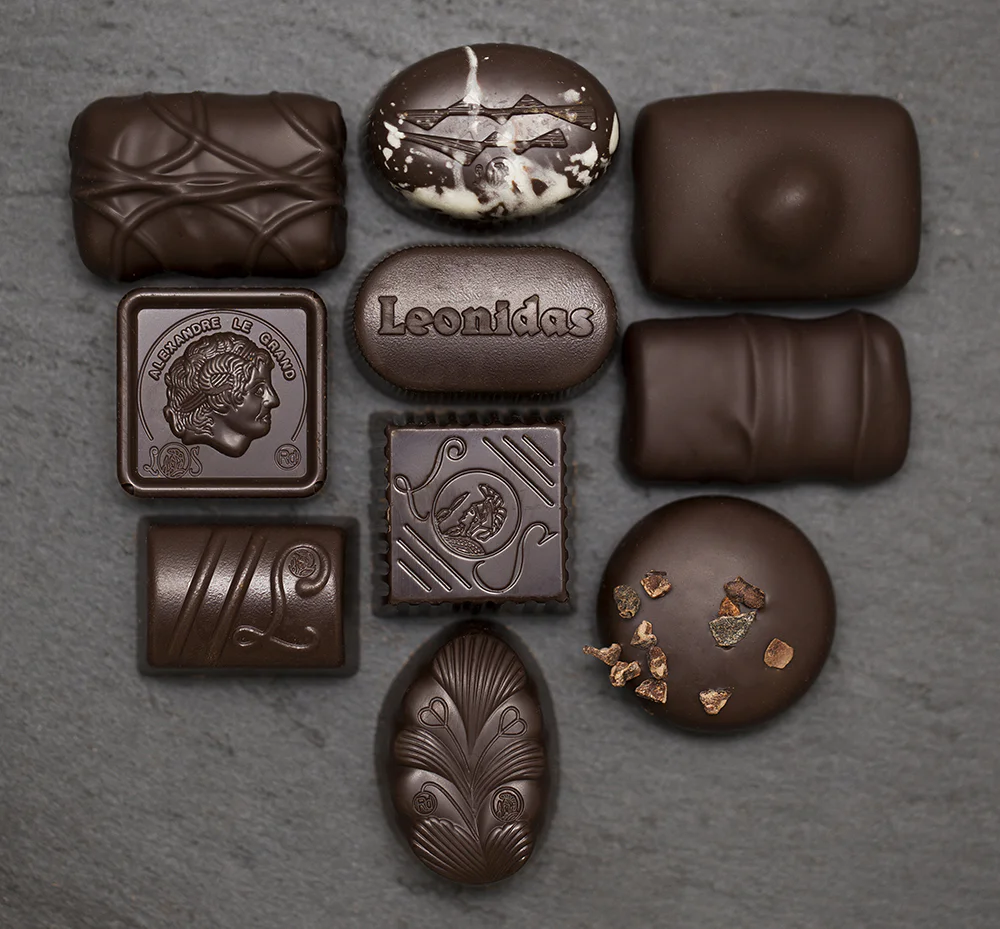 45 Leonidas Dark Chocolates