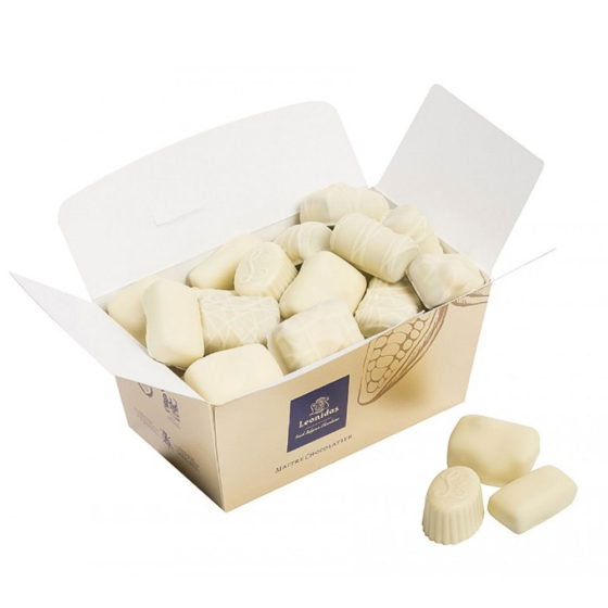 45 Leonidas White Chocolates