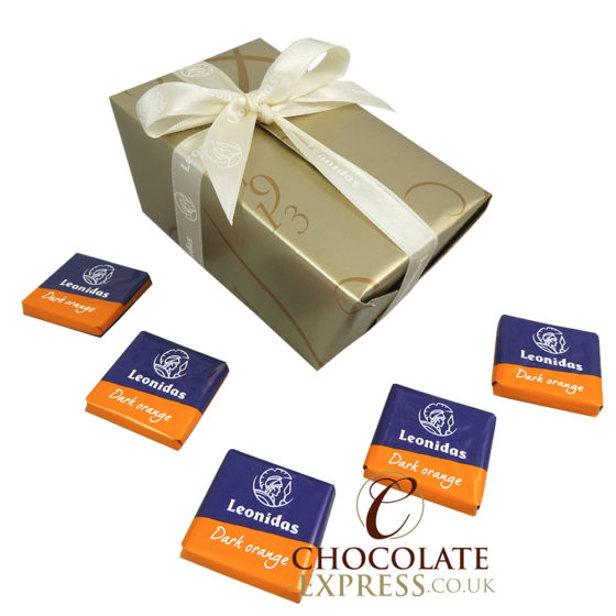 45 Dark Orange Chocolate Squares