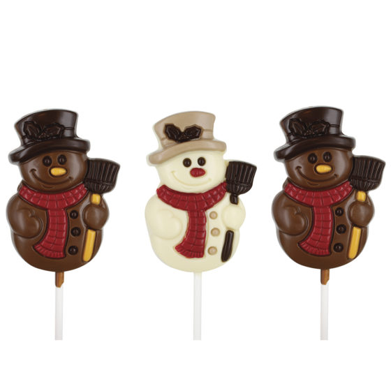 5 Chocolate Christmas Lollies, Ideal Christmas Party Treats