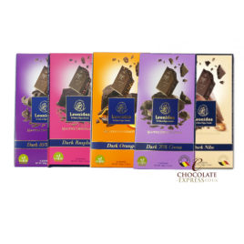 6 Self Select Leonidas Large Bars, 10 Flavours