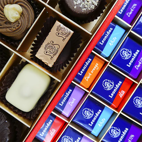 60 Assorted Leonidas Chocolates