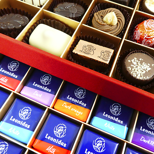 60 Assorted Leonidas Chocolates