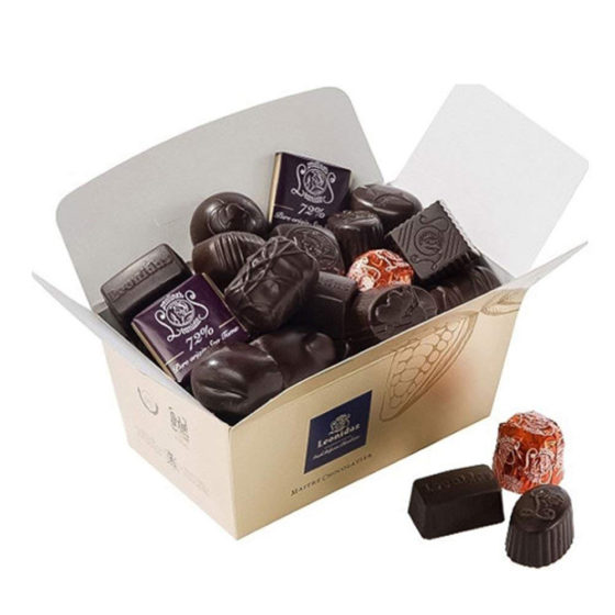 60 Leonidas Dark Chocolates