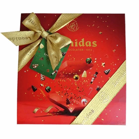20 Leonidas Chocolate Christmas Trees, New Flavours