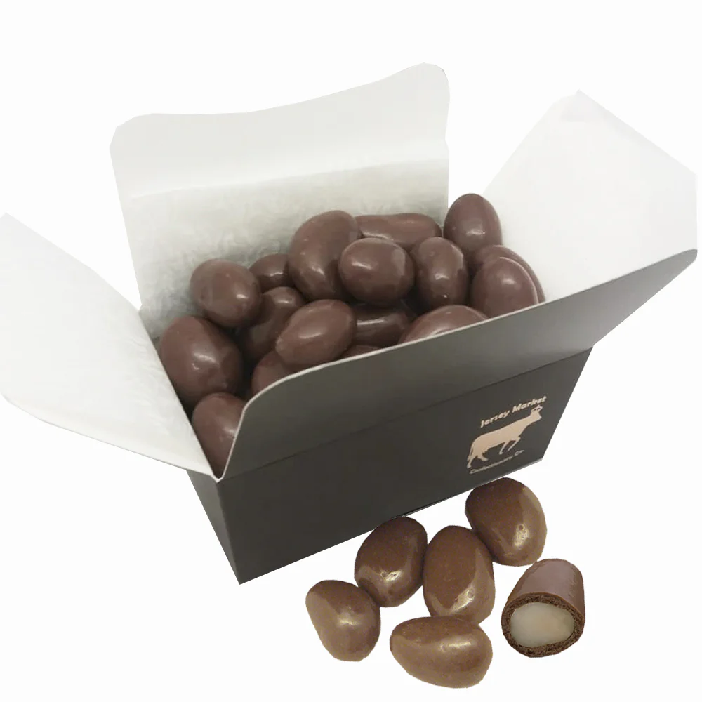 Luxury MILK Belgian Chocolate-Covered Brazil Nuts – Premium nuts, 4–5cm, 375g Gift Box