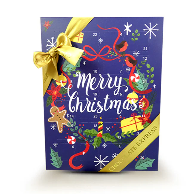 Luxury Leonidas Milk Chocolate Coin Advent – 100% Pure Cocoa Butter Belgian Chocolate - Image 2