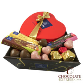 Heart Gift Hamper, Choose Your Own, 21 Chocolates, 3 Bars