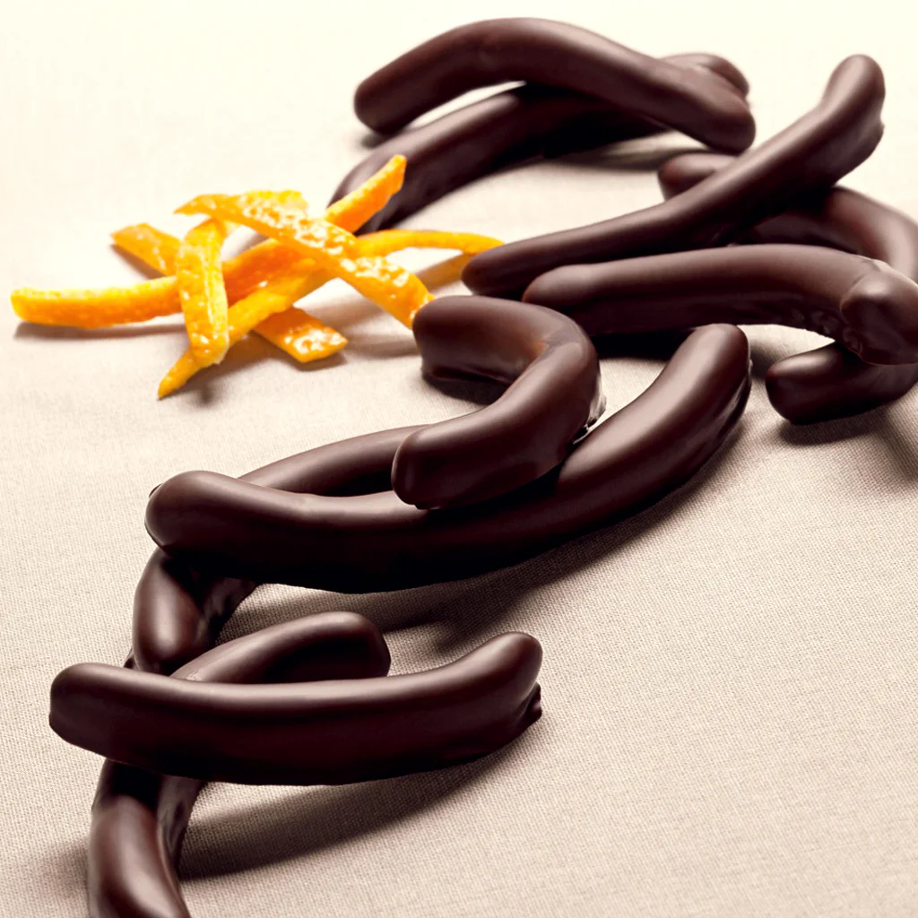 Leonidas Orangette, Dark Chocolate Candied Orange