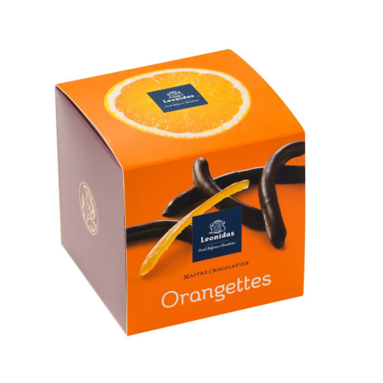 Leonidas Orangette, Dark Chocolate Candied Orange