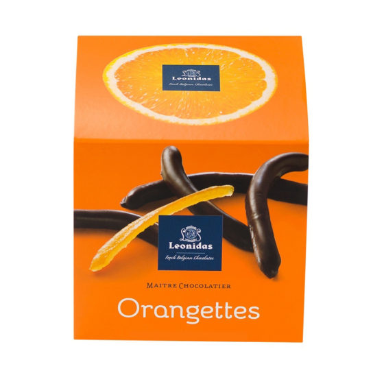 Leonidas Orangette, Dark Chocolate Candied Orange