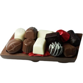 11 Assorted Chocolates, Leonidas Milk Yule Log