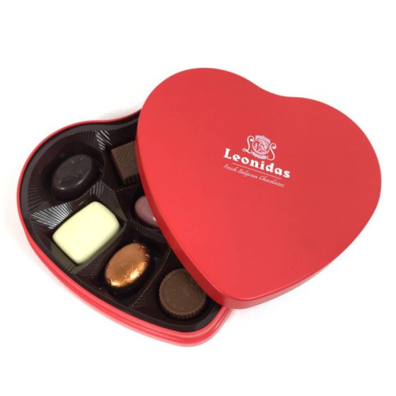 Heart Gift Hamper, Choose Your Own, 21 Chocolates, 3 Bars