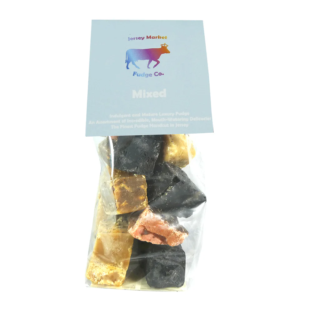 Mis-shaped Bag 175g of Assorted Fudge