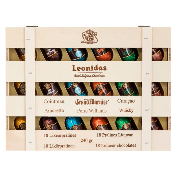 18 Pure Liquid Liquors, Assorted Dark Chocolates