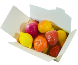 12 Leonidas Marzipan Fruits