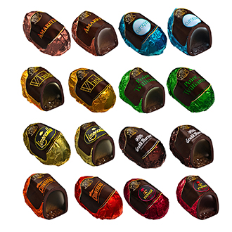 18 Pure Liquid Liquors, Assorted Dark Chocolates