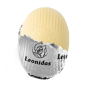 Leonidas Mini Egg White Puffed Rice Chocolate