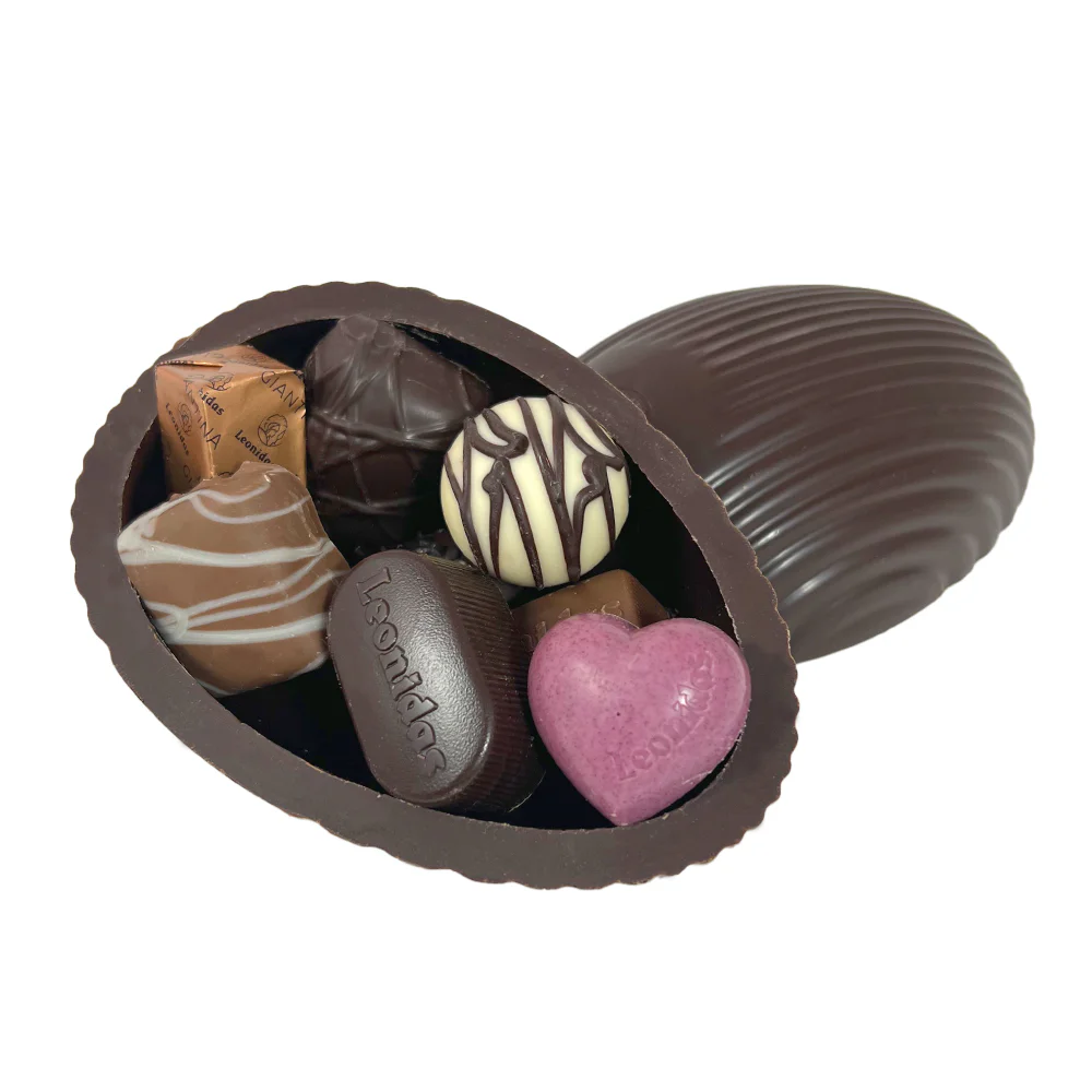 Choose Your Own Egg Shell & 8 Leonidas Chocolates & Mini Eggs - Image 2