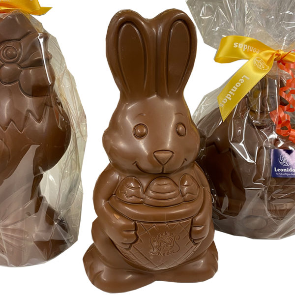 Giant Creamy Milk Belgian Chocolate Easter Bunny