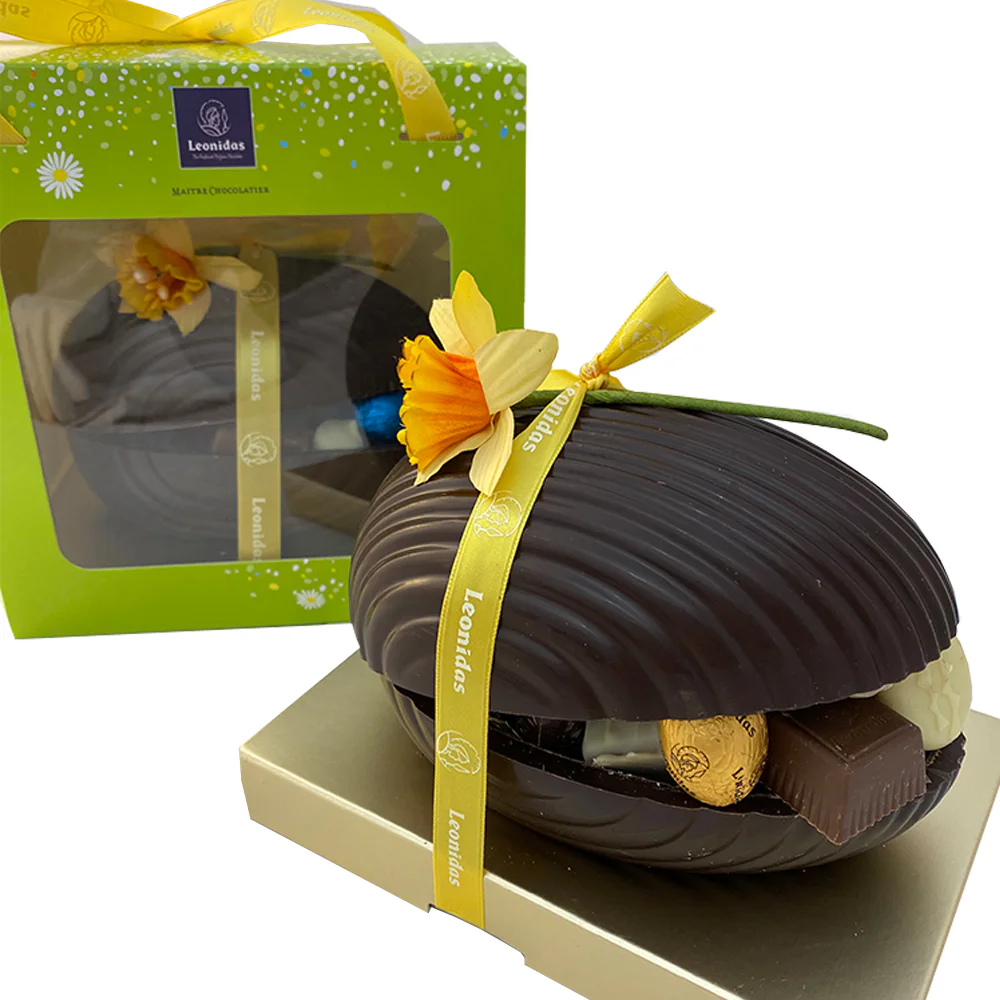 Luxury Large Dark Easter Egg with 19 Chocolates - Image 2