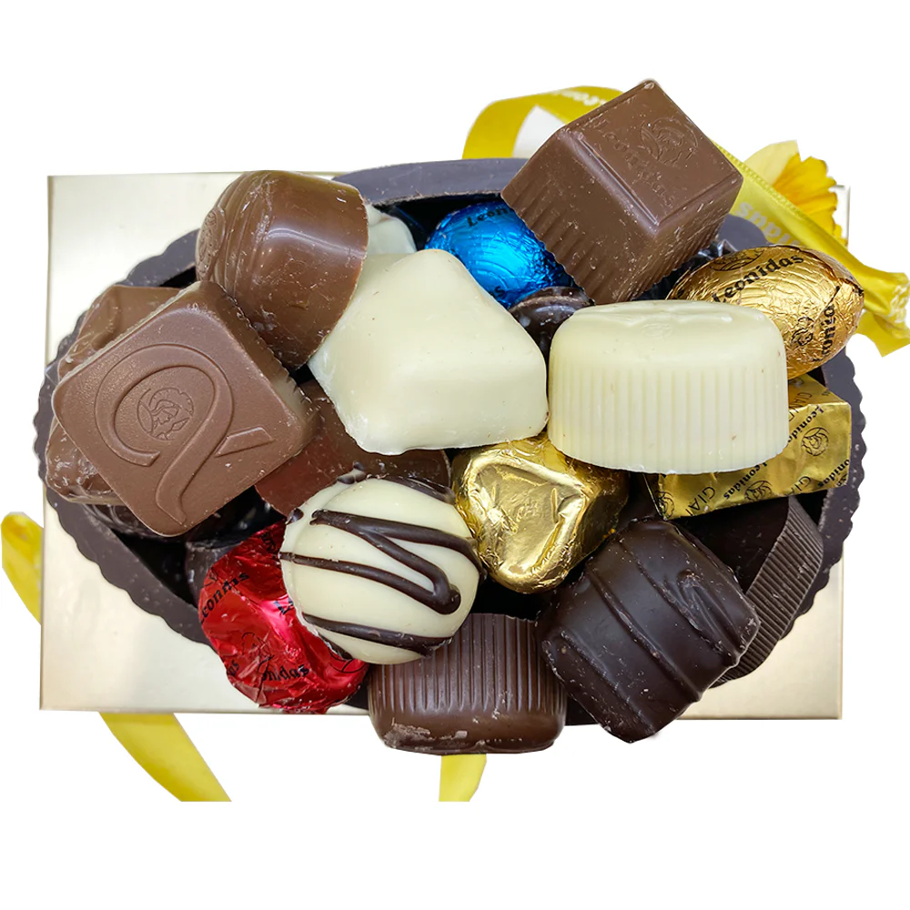 Luxury Medium Dark Easter Egg with 15 Chocolates - Image 3