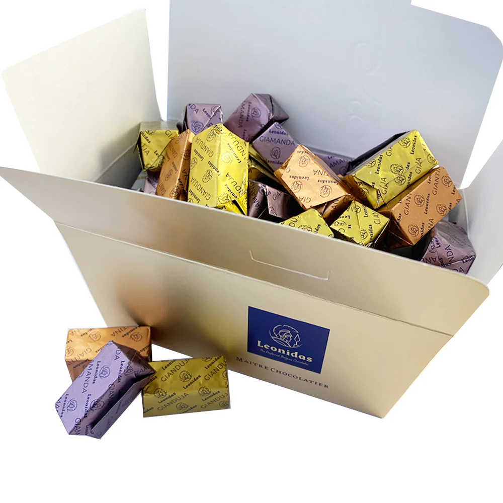 48 Leonidas Belgian Pralines – Gianduja, Giantina & Giamanda Classic Gift Box