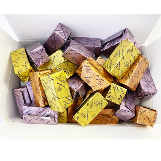 23 Assorted Praline Gianduja's, 10 Assorted Large Fudge Fingers - Image 6