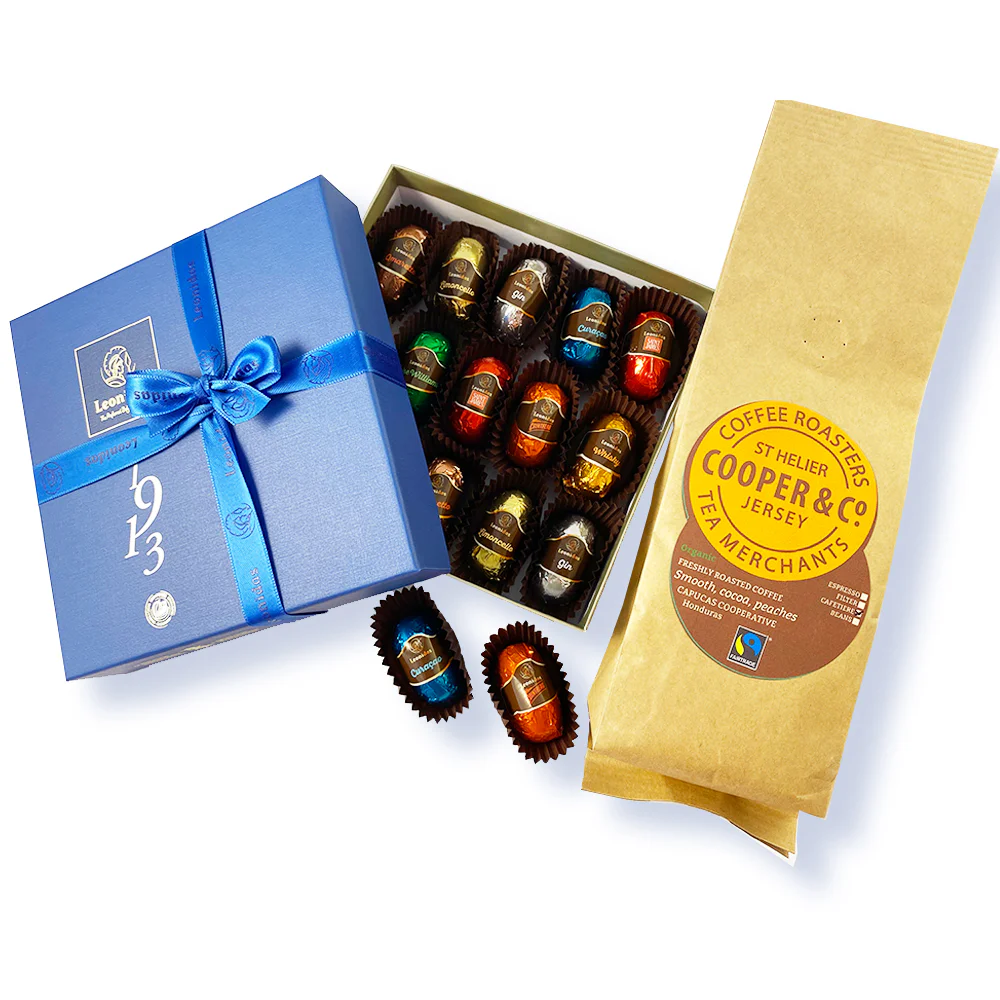 15 Leonidas Liquors with Tea or Coffee Gift Set - Image 2