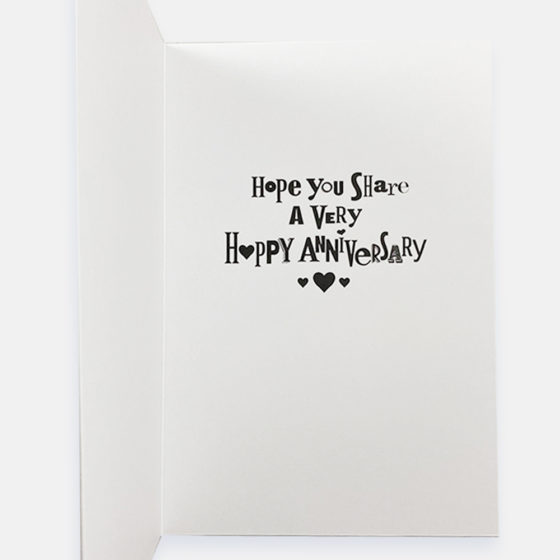Happy Anniversary Hearts Card - Image 3