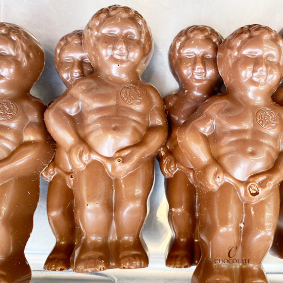 4 Leonidas Milk Manneken Pis Figures - Image 3
