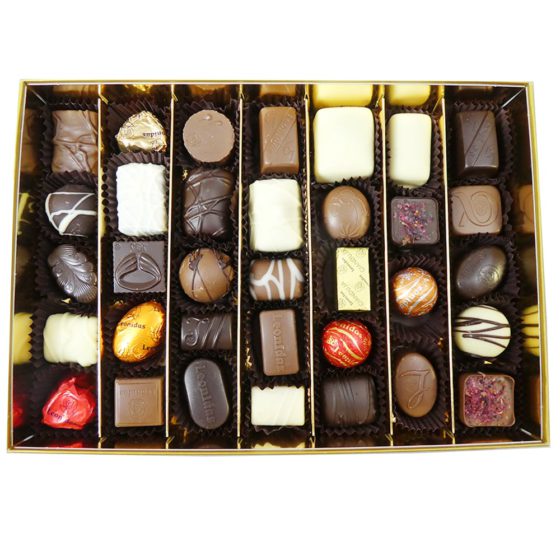 35 Assorted Christmas Chocolates in Festive Gift Box - Image 2