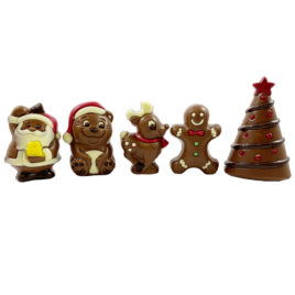 Chocolate Christmas Figures