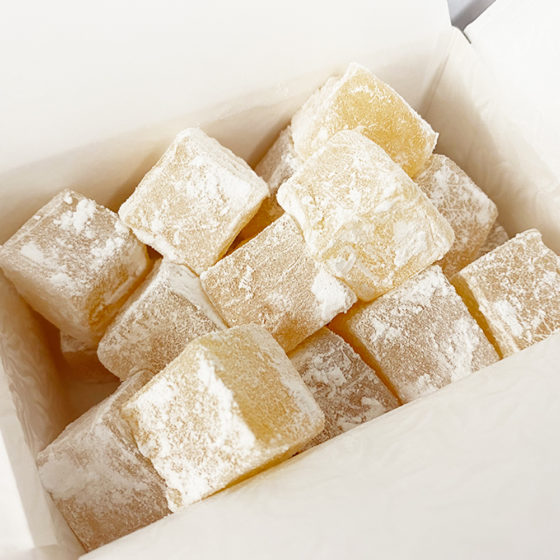 Lemon turkish delight